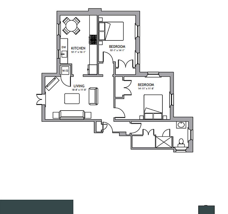 2nd image of 322 N Matlack St APT 4