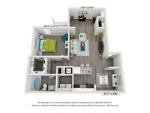 Floor plan Arlington Sunroom