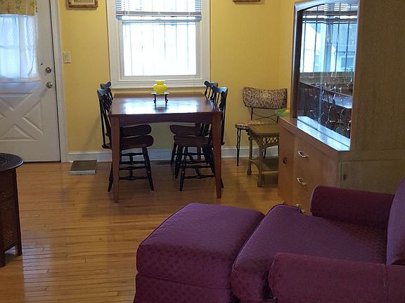 First floor: The dining room which is located in between the kitchen and living room.
