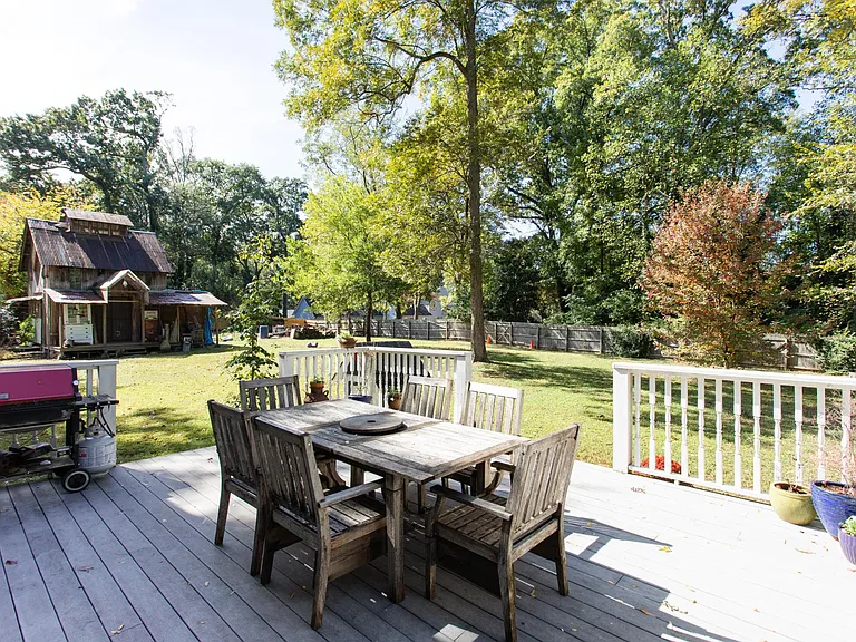 Back deck