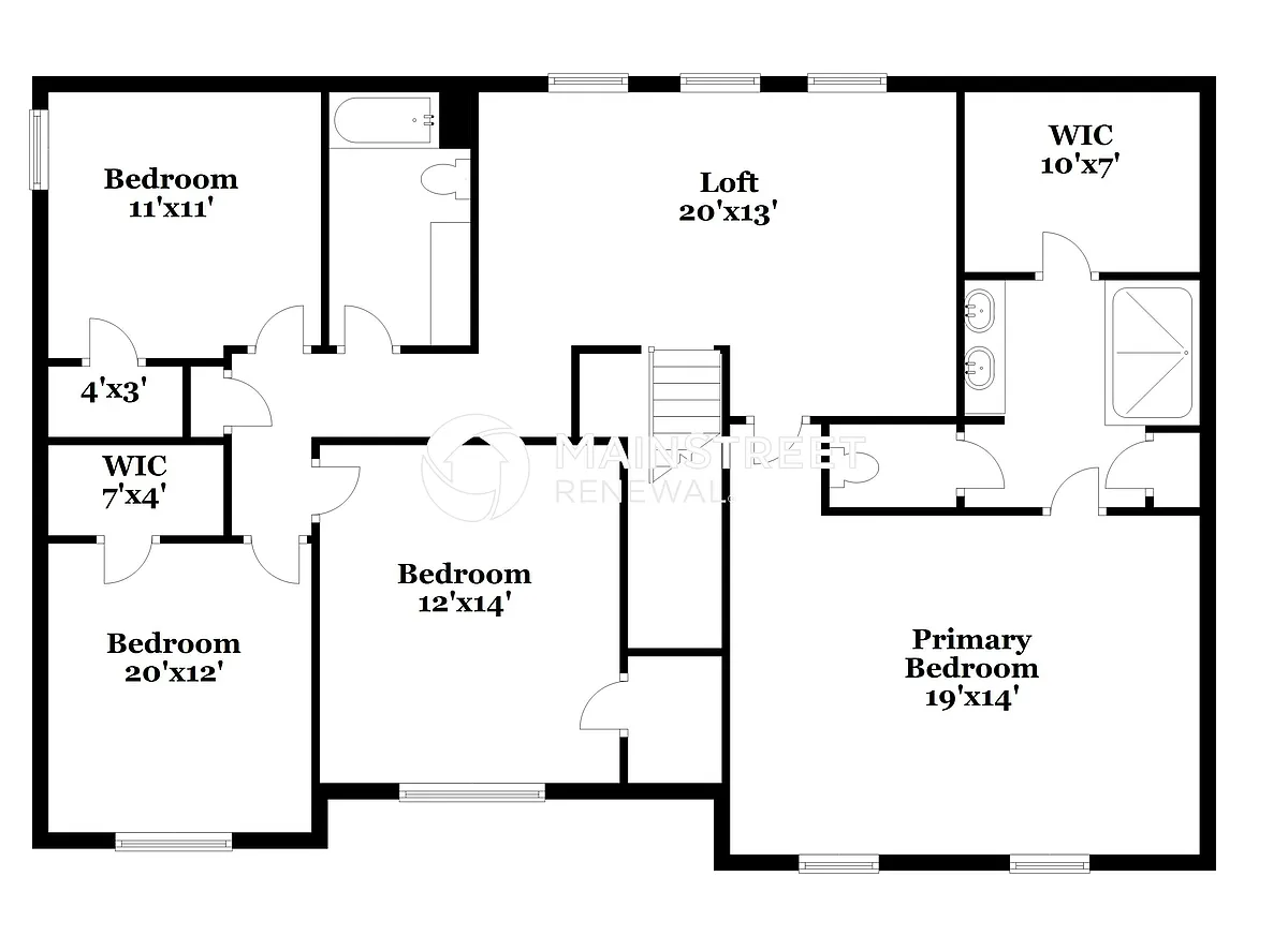 Floor Plan - 5351 Nancy Seward Dr