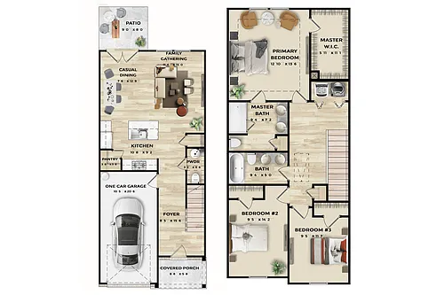 Floor plan C1 - Benton