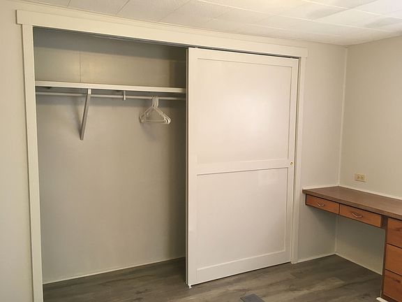 Sliding doors to master bedroom closet- very large