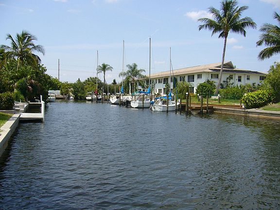 Canal View From Rear of Home