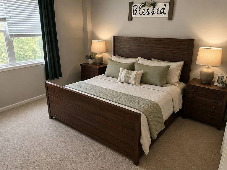 Master bedroom on Main Floor