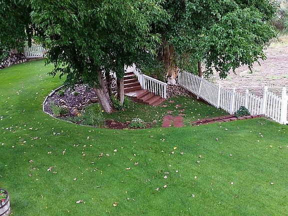 Back yard from 2nd floor