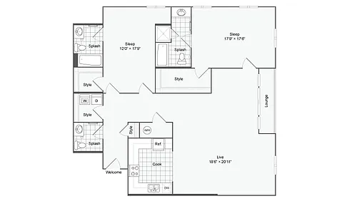 Floor plan B161