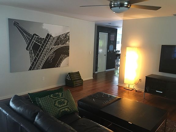 View of hallway from living room