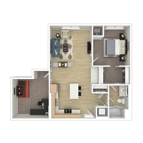 Floor plan B1