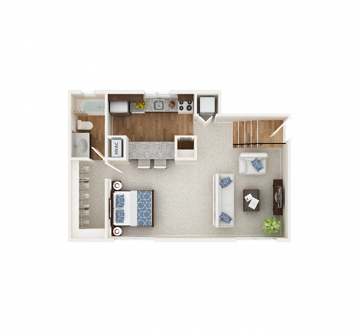 Floor plan The Allegheny