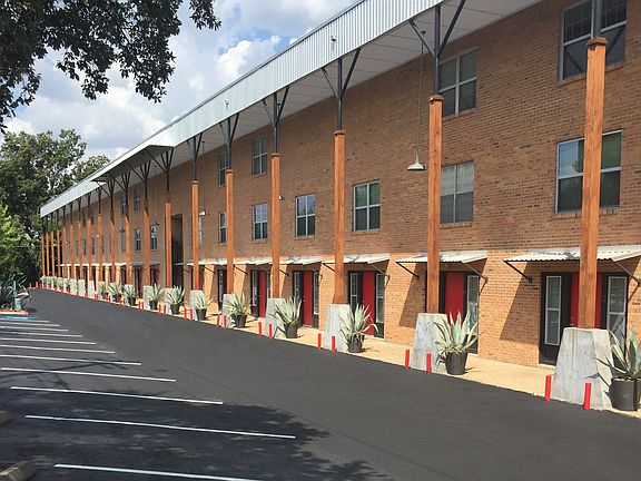 The front of the property