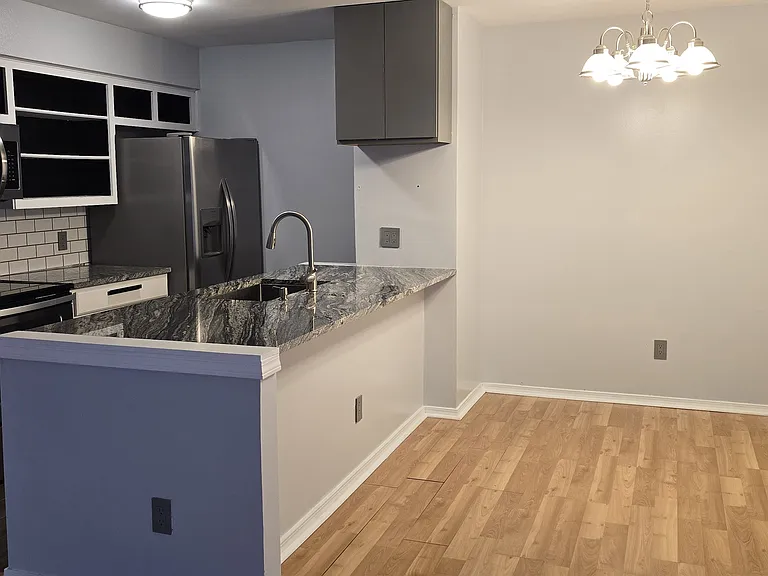 Kitchen and dining rooms