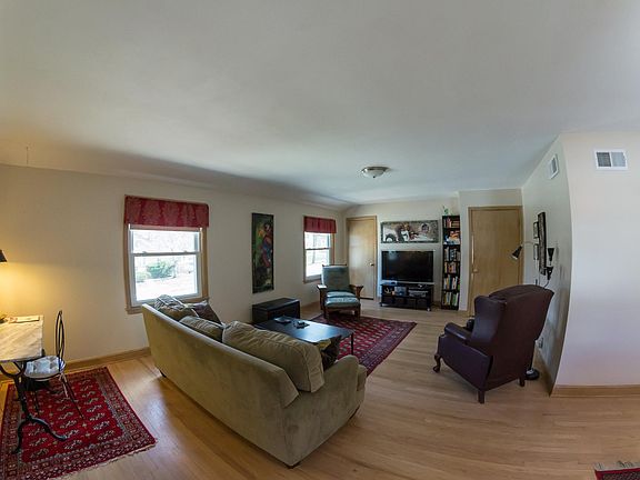 View from dining area