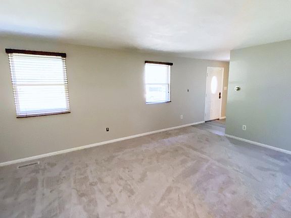 Living room view from dining room - New carpet!