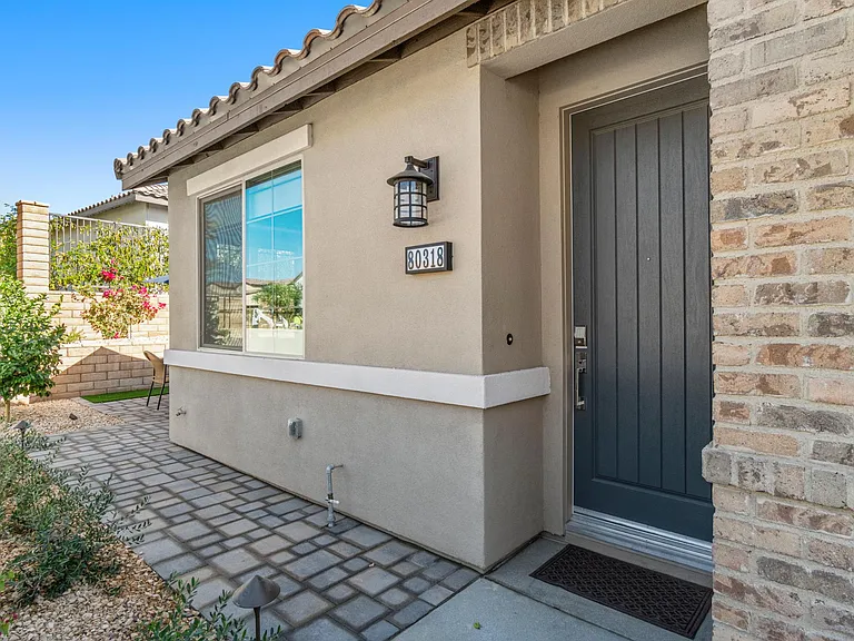 Front door entrance.