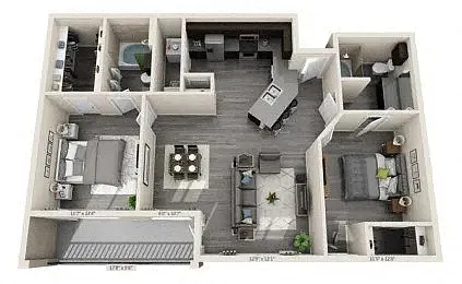 Floor plan B1