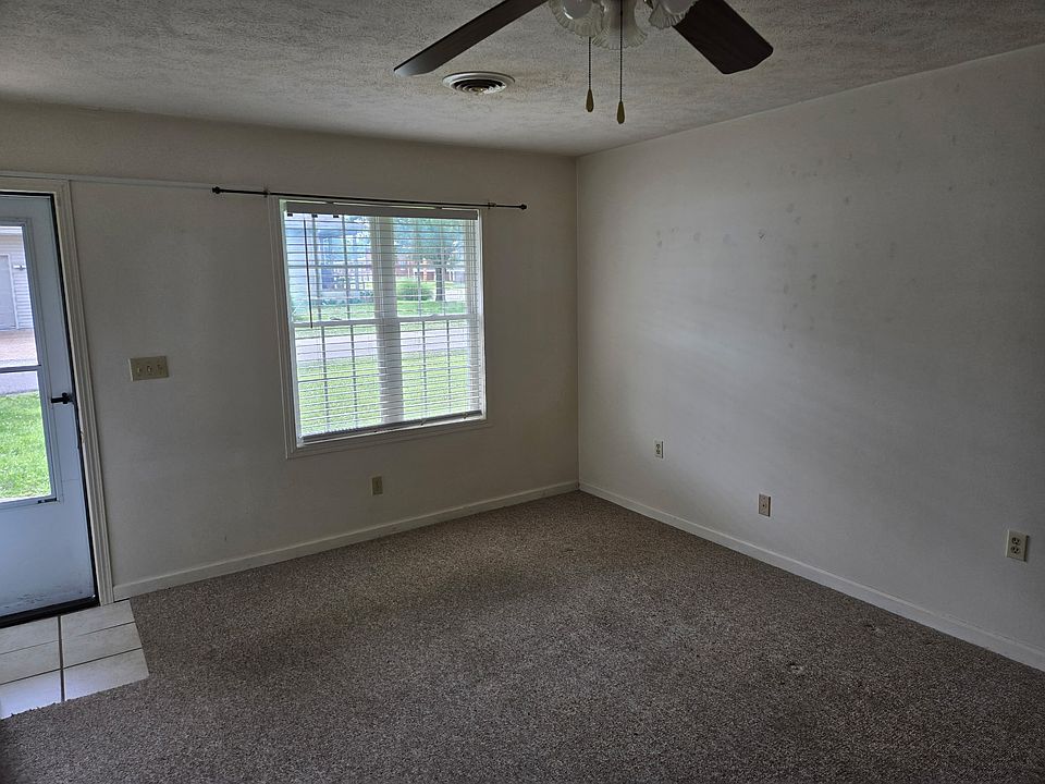 Front door and livingroom