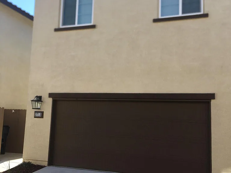Two car garage