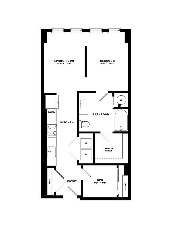 Floor plan D1A-II