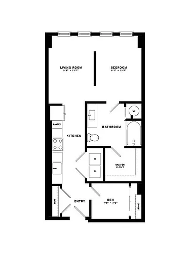 Floor plan D1A-II