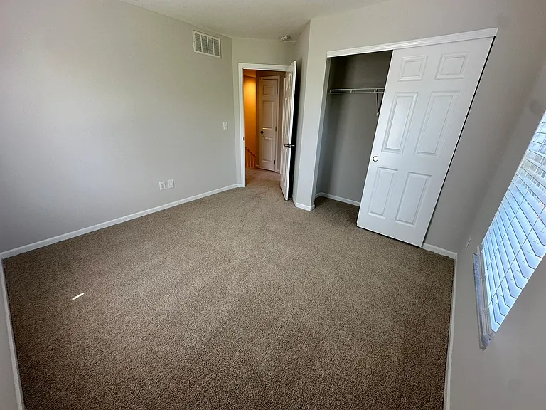 Bedroom 3 with New Carpet