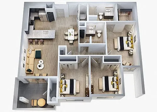 Floor plan C1
