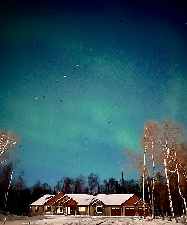 Big Dipper over the Auroras