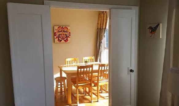 Dining Room- Option to rent furnished or unfurnished.