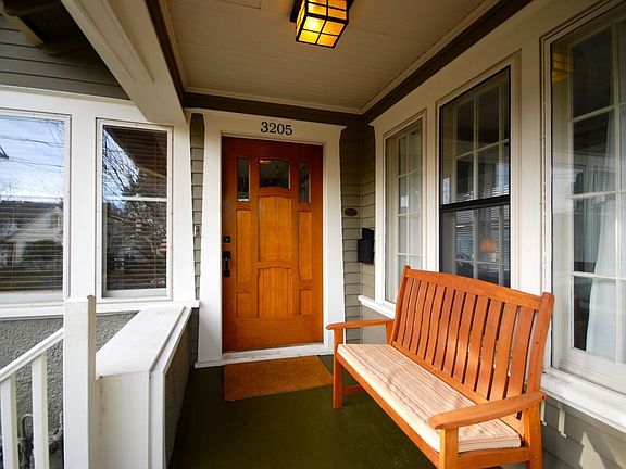 Inviting front porch