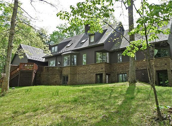 Back view of main house.