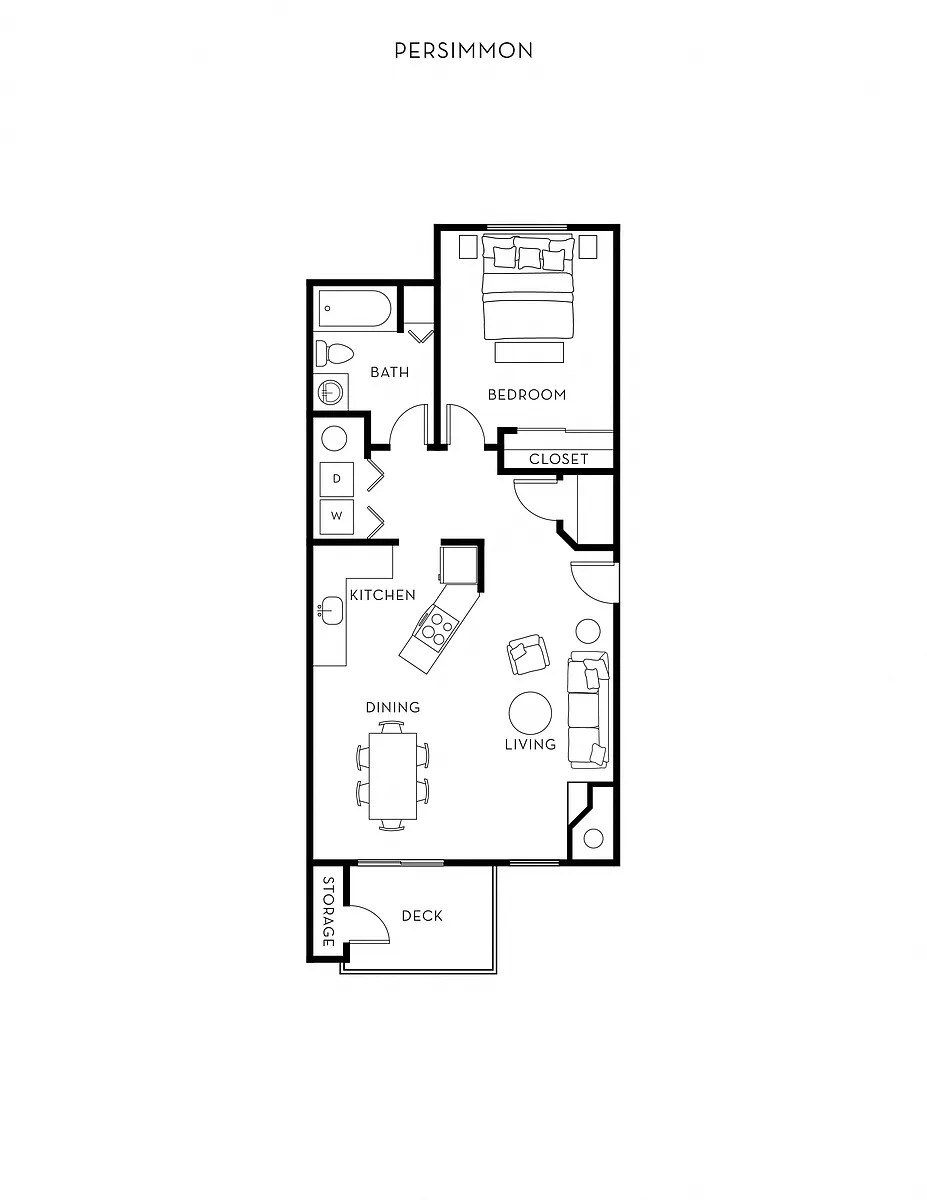 Floor plan Persimmon Renovated