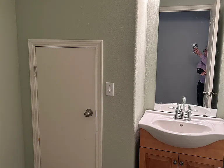Downstairs half bath