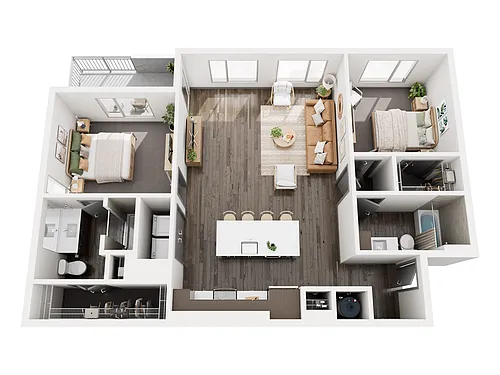 Floor plan B3