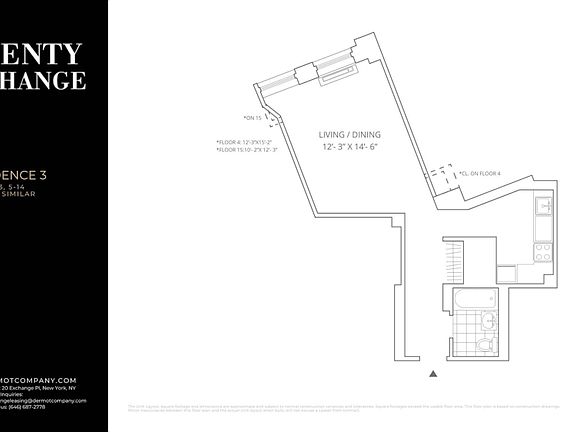 2nd image of 20 Exchange Pl APT 803