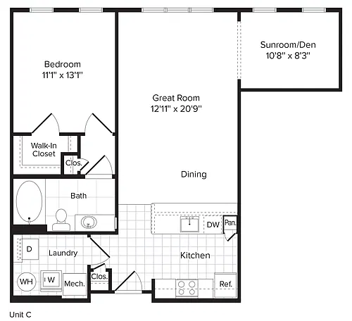 Floor plan FC br1aad1