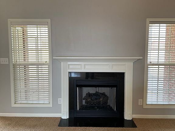 Gas Fireplace in Living Room Area