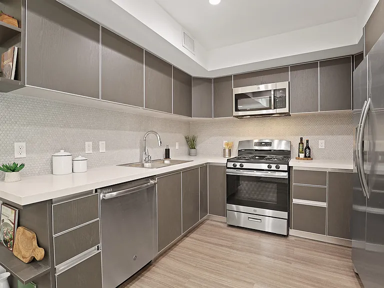 Spacious Kitchen Areas with Energy-Efficient Appliances