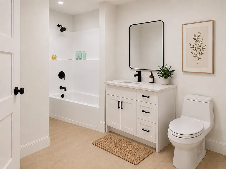 Primary bathroom.
Images are artist renderings and intended for illustrative purposes only.