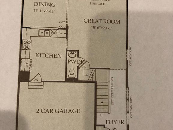 First floor plan
