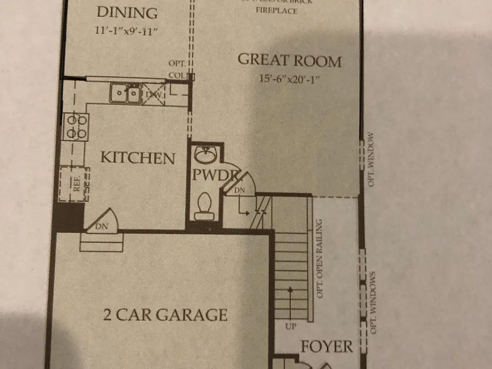 First floor plan
