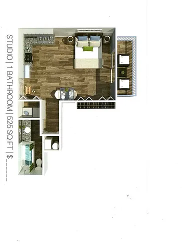 Floor plan 0x1L