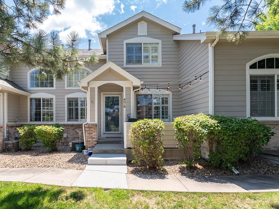 Front of property with private patio