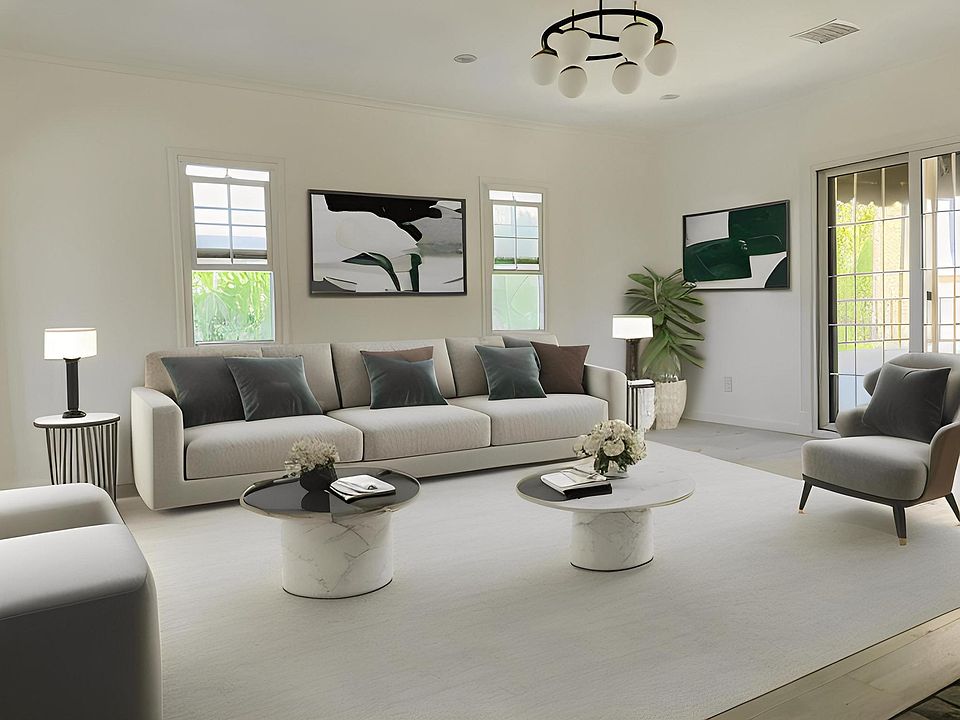 Vertual staging living room