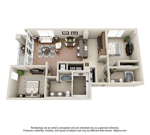 Floor plan Floorplan J