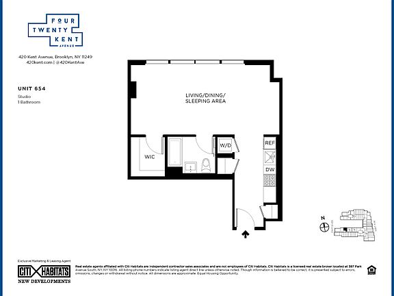 2nd image of 420 Kent Ave APT 654