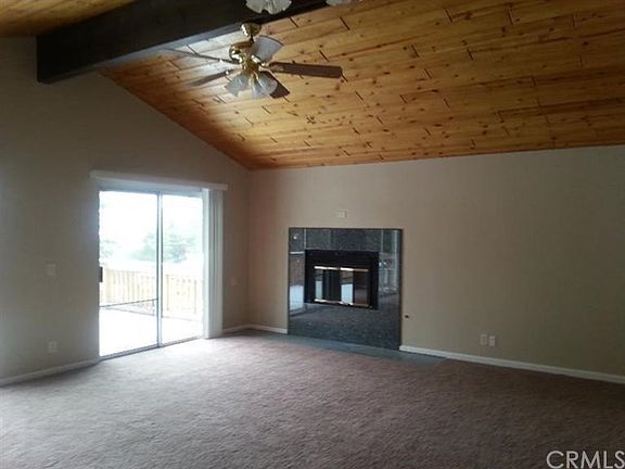 Open floor plan and Open beamed cathedral ceilings.