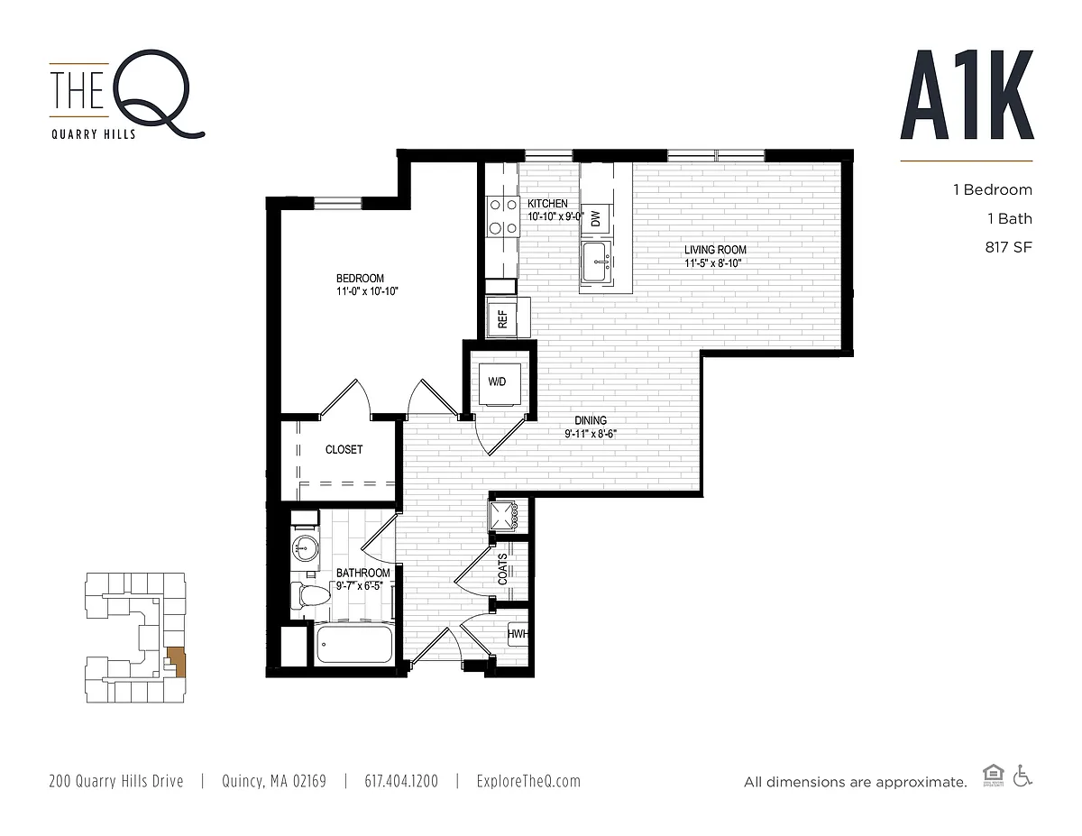 Floor plan A1K