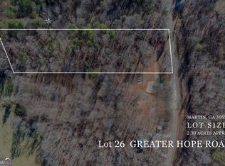 26 Greater Hope Rd, Martin, GA 30557