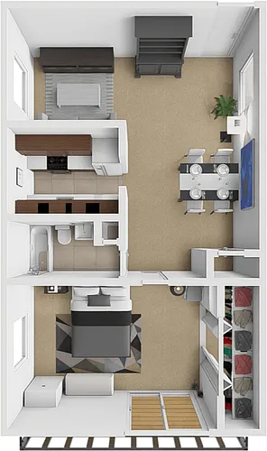 Floor plan Holiday