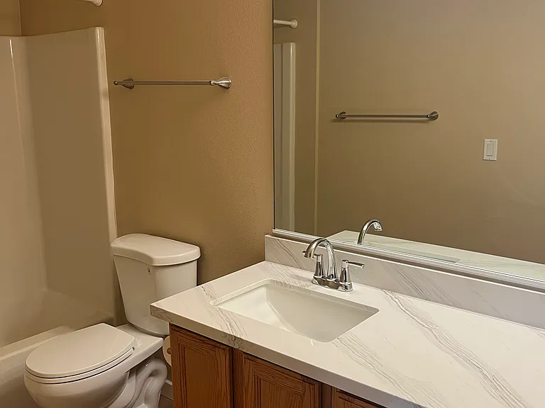 Upstairs hallway bathroom